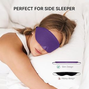 Masque de sommeil ODM avec design aile en coton doux, confort sans pression, faible MOQ, vente en gros - Product Image 5
