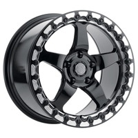 Jantes de course forgées D5 Beadlock de 15, 17 et 18 pouces 5x114.3 5x115 pour Mustang Dodge Hellcat Chevrolet Camaro SS/ZL1 Drag Pack