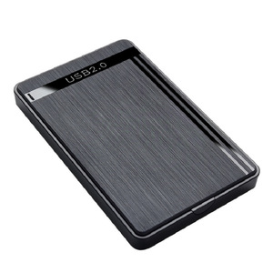 กล่องใส่ฮาร์ดดิสก์ 2.5 นิ้ว SATA USB2.0 อลูมิเนียม สำหรับฮาร์ดไดรฟ์โน้ตบุ๊ก - Product Image 1