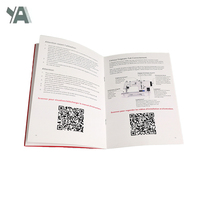 Service d'impression de brochures commerciales personnalisées OEM directement de l'usine, avec reliure agrafée et impression offset sur papier couché pour catalogues de produits