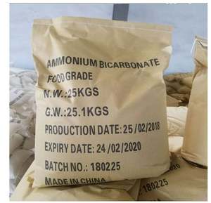 Bicarbonato de Amonio 99% NH4HCO3, Bicarbonato de Amonio de Grado Alimenticio, Precio del Aditivo - Product Image 4