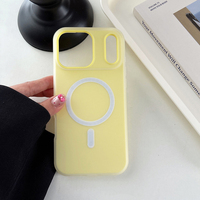 Coque rigide souple en plastique pour iPhone 17, étui de protection macaron pour iPhone 17 Pro Max 17 Air, couleurs variées