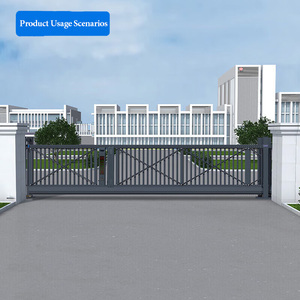 Puerta Batiente Automática Shengshichanglong, Puertas Correderas para Exteriores para Escuelas, Fábricas, Casas, Gimnasios y Almacenes - Product Image 5