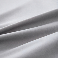 4 pièces solides en gros Textiles de maison ensemble de draps de lit draps élastiques avec taie d'oreiller