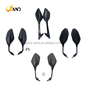 WANOU Universal motocicleta <span class=keywords><strong>plegable</strong></span> hoja espejo <span class=keywords><strong>retrovisor</strong></span> ABS aleación de aluminio espejo lateral - Product Image 6