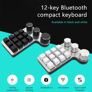 BT phiên bản 12 key 3 Knob Macro tùy chỉnh lập trình mini cơ khí bàn phím trò chơi Bàn phím Photoshop hot swappable bàn phím - Product Image 2