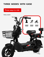 Vélo Électrique Personnalisé OEM ODM avec Logo, 48V 500W, Vélo de Ville pour Adultes, Moteur Brushless, Longue Autonomie, Vélo de Navetteur, Vente en Gros Usine