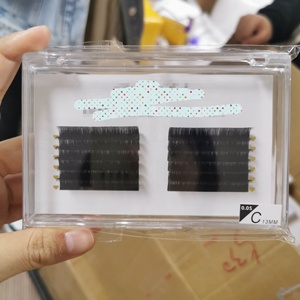 Extensiones <span class=keywords><strong>de</strong></span> Pestañas Veganas Hechas a Mano <span class=keywords><strong>de</strong></span> Volumen Sintético <span class=keywords><strong>de</strong></span> Marca Privada, Libres <span class=keywords><strong>de</strong></span> Crueldad Animal, Proveedor Chino <span class=keywords><strong>de</strong></span> Pestañas, Pestañas Individuales Fáciles <span class=keywords><strong>de</strong></span> Aplicar - Product Image 3