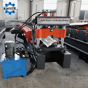 Machine de formage de tuiles de toit entièrement automatique de haute qualité pour la fabrication de capuchons de toit métalliques pour villas et entrepôts - Product Image 2