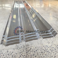 Máquina Automática de Conformación de Paneles Metálicos Trapezoidales para Techos con PLC, Desbobinador Hidráulico y Apilador, Certificación CE ISO para Construcción de Fábricas