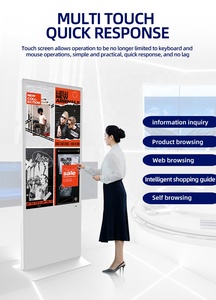 Nhà cung cấp trực tiếp của Trong Nhà Kỹ thuật số hiển thị áp phích Trung Quốc dọc LCD signage cho kệ kiosk OEM ảnh video văn bản CMS - Product Image 2