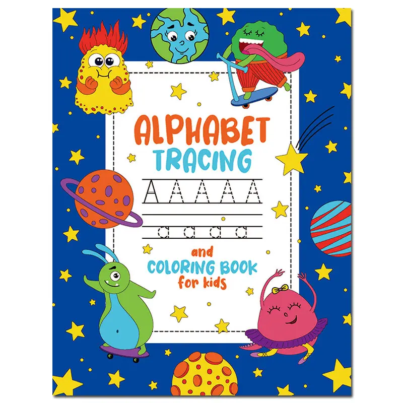 Children Kids Alphabet Letter ABC Learn To Write Practice Writing Book English Exercise Handwriting Tracing Books for Preschool