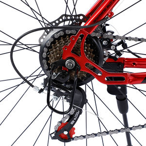 Vélo de course tout-terrain ShengHong pour adultes, cadre en alliage d'aluminium 700c, 21 vitesses, fourche à suspension, frein à disque complet - Product Image 5