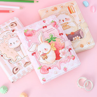 Carnet de notes écologique en gros, mignon et kawaii, pour enfants, étudiants, avec motifs de dessins animés, lapin et licorne