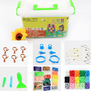 Bview Art 5MM Jouet Éducatif Perles Magiques Effet Brouillard d'Eau Perles Magiques Collantes pour Bricolage - Product Image 1