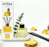 Diffuseur de parfum pour voiture écologique 120 ml, diffuseur à bâtonnets d'huiles essentielles sans flamme, purificateur d'air