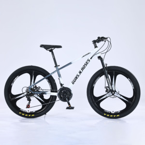 <span class=keywords><strong>Bicicleta</strong></span> de Montaña de Acero de Alto Carbono de 24/26 Pulgadas y 21 Velocidades para Adultos, <span class=keywords><strong>Bicicleta</strong></span> Todoterreno con Llantas de Aleación de Aluminio - Product Image 6