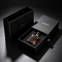 Flacon vide de luxe, emballage cosmétique de haute qualité, design personnalisé, boîte en papier pour lotion, huile, parfum