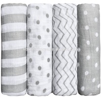 Couverture d'emmaillotage en coton 200TC super chaude et douce pour nouveau-nés garçons et filles, en mousseline, toutes saisons, personnalisable – Grande Vente