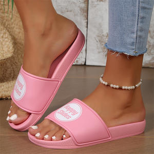 Chaussures pour hommes Sandales pour chambre à coucher Sandales pour hommes Sandales en mousse à mémoire de forme de créateur avec logo personnalisé - Product Image 3