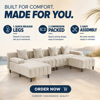 Canapé d'angle modulaire en gros d'usine avec housse en tissu lavable et pieds en métal, ensemble de canapés compressibles