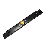 Serrure de porte de garage à cylindre en laiton de style étroit ultra résistante E10, serrure à rouleaux centrale pour volets roulants