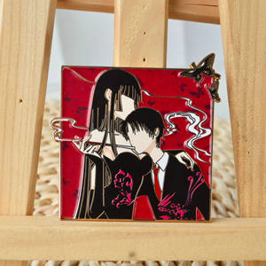 Vendite dirette in fabbrica Film Anime curativo <span class=keywords><strong>Sufi</strong></span> Hal Castle distintivi in metallo personalizzati graziosi perni smaltati - Product Image 5