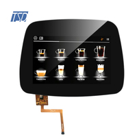 Grado automotriz 1280x768 Resolución 7 ''7 pulgadas IPS MIPI USB I2C Interfaz LCD Pantalla táctil para Scooter EV Bike