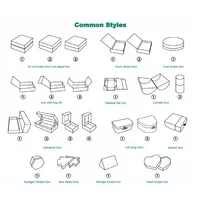Caja de Cartón Corrugado Impermeable con Logotipo Personalizado para Envíos de Comercio Electrónico, Embalaje Plegable Reciclable para Ropa y Calcetines
