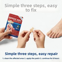 Soins des ongles, patchs antifongiques en hydrogel avec réparation des ongles, lot de 21 pièces dans un emballage OPP, livraison directe