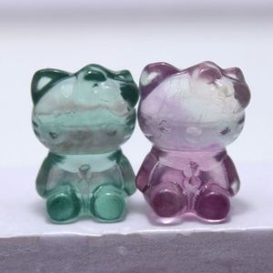 2 cm Venta al por mayor <span class=keywords><strong>de</strong></span> adornos <span class=keywords><strong>de</strong></span> <span class=keywords><strong>cristal</strong></span> <span class=keywords><strong>de</strong></span> gato <span class=keywords><strong>de</strong></span> dibujos animados hechos a mano <span class=keywords><strong>de</strong></span> alta calidad en todo <span class=keywords><strong>el</strong></span> mundo - Product Image 4