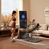 Système de gym intelligent AEKE Smart Home Gym, miroir de fitness K1, machine de fitness tout-en-un pour un entraînement complet du corps, machine pour des séances d'entraînement personnalisées