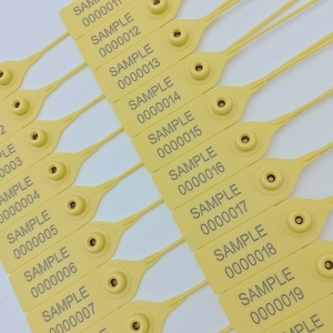 Asialock giả mạo bằng chứng an ninh Con dấu nhựa với kim loại Clip chèn cho niêm phong và đảm bảo các mục của bạn - Product Image 3