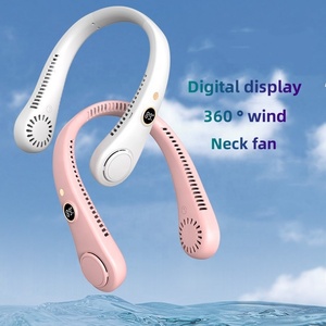 New Arrivals Wearable Neck Fan for Outdoor,Alibaba Trending Products Rechargeable Mini Usb Portable Neck Fan