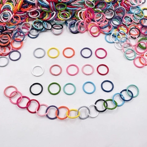Taodao – 100 pièces de bracelets et colliers en fer peint coloré, anneaux ouverts, matériel de bricolage pour la création de bijoux faits main - Product Image 1
