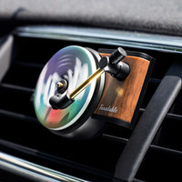 Diffuseur de parfum rotatif pour voiture OLIVER, ventilateur pour grille d'aération, accessoire de décoration et de parfum pour l'intérieur de la voiture