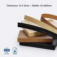 Bande de bordure en PVC MINGBANG 0,4 mm-3 mm pour accessoires de meubles, bande d'étanchéité pour armoire, étanche et durable, bande de bordure pour panneaux