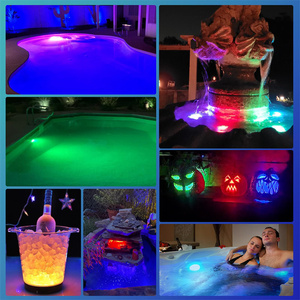 Thay đổi màu sắc có thể sạc lại chìm nổi Đèn hồ bơi nổi trong hồ bơi có thể sạc lại - Product Image 4