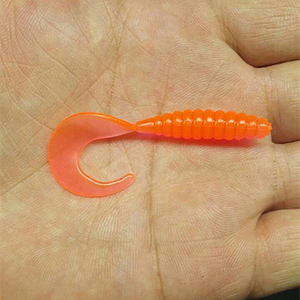 Leurre souple pour gros poissons, queue en T, appât artificiel, appât souple en silicone, 3,5 cm, 5,5 cm, 7 cm, 0,7 g, 1,3 g, 2,2 g - Product Image 1