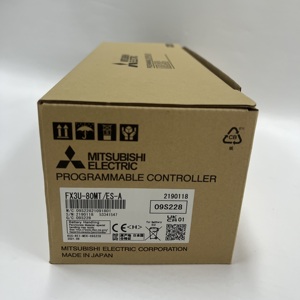มิตซูบิชิ โปรแกรมเมเบิล คอนโทรลเลอร์ FX3U-80MT/ES-A - Product Image 1