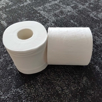 Rouleau de papier toilette en vrac écologique 50 pièces, Jumbo, doux, en pâte de bois vierge, mouchoirs avec noyau