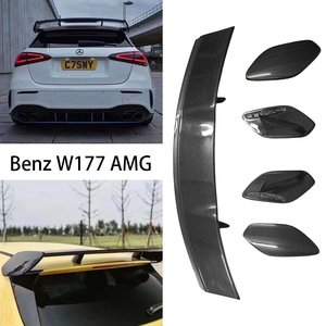 สปอยเลอร์คาร์บอนไฟเบอร์สไตล์ AMG สำหรับรถยนต์ A-Class W176 W177 ปี 2018-2025 - Product Image 1