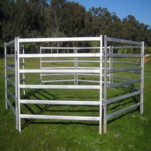 Clôture d'enclos galvanisée facile à installer Panneaux de clôture de haute qualité pour le bétail Clôture d'enclos en métal bon marché pour chevaux - Product Image 5