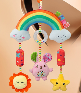 Kunden spezifische schlafende Baby-Atem bewegung für Neugeborene 0 Monate Schnuller Musik Plüsch tier für Säuglings babys - Product Image 5