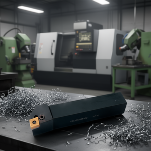 PCLNR 2525 M12 External Turning Tool With Negative Insert For Metal <b>Machining</b> - Product Image 3
