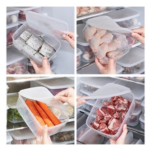 Eco-Friendly Reusable <b>Kitchen</b> Organizer <b>Storage</b> <b>Box</b> Food Grade Safety Material Lids Durable Rectangular for Home Use for Cereal - Product Image 5