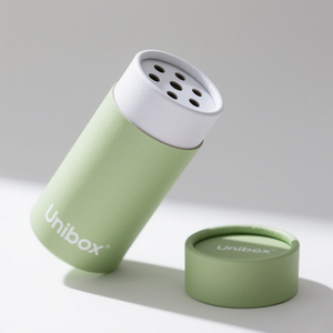 कस्टम पुनः प्रयोज्य पर्यावरण अनुकूल चुंबकीय बंद सीज़निंग कार्डबोर्ड ट्यूब शेकर शीर्ष मसाले पैकेजिंग जार नमक पाउडर कागज - Product Image 2