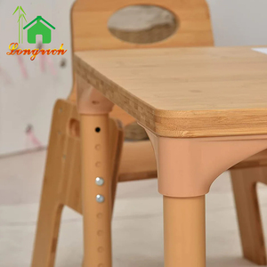 <span class=keywords><strong>Tavolo</strong></span> per <span class=keywords><strong>Bambini</strong></span>, <span class=keywords><strong>Tavolo</strong></span> da Picnic in Bambù Naturale, Scrivania per Feste e Studio per <span class=keywords><strong>Bambini</strong></span> con Set di Sedie, <span class=keywords><strong>Tavolo</strong></span> <span class=keywords><strong>Attività</strong></span> per Neonati - Product Image 5