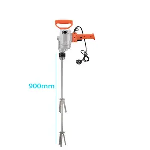 Hand 200L Mixer Electric Stirrer Manual Drill High Speed Paint Mixing Machine