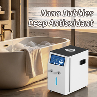 Machine à hydrogène pour spa SPE PEM à haut débit 7,5 L/min, générateur de bain à bulles d'H2 pur à 99,99 %, appareil de spa à eau hydrogénée moléculaire, CE RoHS